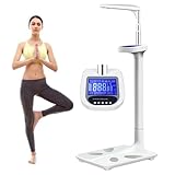 Professionelle Personenwaage für Ärzte, Waage zur Messung von Größe und Gewicht, medizinische Messwaage, Körperzusammensetzungsanalysator, Wiegebereich: 0,02 kg – 200 kg