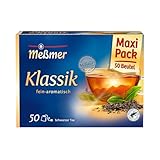 Meßmer, Klassik 50 Teebeutel Vegan Glutenfrei Laktosefrei, Grüner Tee, (Pack of 2)