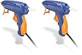 Steinel Niedrigtemperatur Klebepistole GlueMatic 1007-LT, 85° Heissklebepistole, 20x Low Temp Klebesticks 7 mm, zum Basteln und Dekorieren (Packung mit 2)