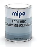 MIPA Pool Ruc 950 Schwimmbeckenfarbe Karibikblau Poolfarbe 750ml …