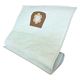 daniclean© dc31 UNI / 10 Vlies Staubsaugerbeutel 30L passend für Kesselsauger, Industriesauger 30 Liter