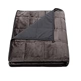 RB&G Gewichtsdecke, Entspannungsdecke 6 kg Fülling mit Glasperlen, 135 x 200 cm, inkl. Tragetasche