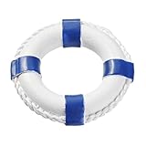 Hobbyfun Rettungsring 4,5 cm, Blau/Weiß