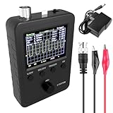 ETEPON Tragbares Oszilloskop - 2,4' HD TFT mit BNC-Kabel, Fertigmontiert (5mV-20V/div, Auto-Einstellung) - Ideal für Elektronikwartung & Ausbildung