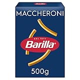 Barilla Pasta Nudeln Klassische Maccheroni n.44 aus hochwertigem Hartweizen immer al dente 500 g