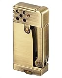 VVAY Vintage Benzinfeuerzeug, Nachfüllbar Petrol Lighter Männer (Benzin Nicht enthalten)