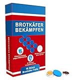 pafnisoin Brotkäfer Falle 16 Stück Brotkäfer Bekämpfen Pheromonfalle gegen Brotkäfer