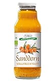 Bio Sanddorn-Vollfruchtsaft, 300 ml • aus 100% finnischen Bio Sanddornbeeren • natürlich reich an Vitamin C und E • ohne Zusätze