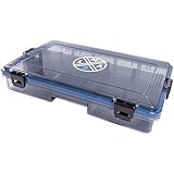 Angelbox LMAB Tackle Box Shallow, 3 Größen, Köderbox flach, wasserdicht (M - 27,5 x 18 x 5 cm)