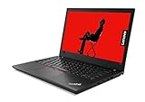 Lenovo ThinkPad T480 14 Zoll Touch Display Full HD Intel Core i5 8350U 256GB SSD Festplatte 16GB Speicher Windows 11 Pro Webcam Notebook Laptop (Generalüberholt)