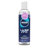 MY.SIZE Lube Me Premium 2in1 Gleitgel 250 ml I Gleitmittel geruchsneutral I Wasserbasiertes Gleitgel & Playgel I Lubricant Gel für Toys & Latexkondome geeignet I water based lubrication