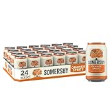 Somersby Orange Spritz Cider 0,33 l Dose, 24 Dosen fruchtiger Cider mit bittersüßem Orangen-Geschmack mit 4,5 Prozent Volumen ohne künstliche Farb- und Aromastoffe (24 x 0,33 l)