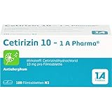 CETIRIZIN 10-1A Pharma Filmtabletten 100 St