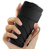 Copulan Kompakter Mini-Reiseschirm, aus umweltfreundlichen Materialien, ultraleicht, sonnen- und regenbeständiger kleiner Regenschirm, Taschenschirm, Geschenk