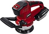 Einhell Exzenterschleifer TE-RS 40 E (400W, 12.000-24.000 1/min Schwingzahl, 125mm Scheiben-ø, aktive Staubabsaugung, Filterbox)