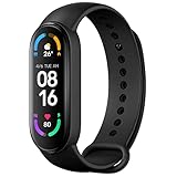 Xiaomi Mi Smart Band 6, Fitness- & Aktivitätstracker (1,56 AMOLED Display, 30 Trainings Modi, SpO2 tracking, Schlaf- und Pulsüberwachung, 14 Tage Batterielaufzeit, 5ATM Wassergeschützt, Mi Fit App)