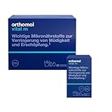Orthomol Vital m für Männer - bei Müdigkeit - mit B-Vitaminen und Omega-3-Fettsäuren - Orangen-Geschmack - Granulat/Tabletten/Kapseln, 30 St. Tagesportionen mit 3 Tagesportionen gratis