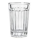 Nordring Retro Allzweckgläser Wassergläser dickwandige Gläser Vintage spülmaschinenfeste Trinkgläser Pepe 8,7 cm hoch, transparent, Glas, fasst ca. 100 ml
