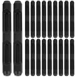 DIKACA 10 Paare Brillen ohrpolster Silikon Anti rutsch Brillenbügel Überzüge Komfortable Brillenbügel endkappen für Sport und Alltag Verhindert Verrutschen und Druckstellen Passend für