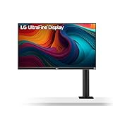 LG 27UN880-B Ultrafeiner Monitor 27 Zoll UHD (3840 x 2160) IPS-Display, sRGB 99% Farbspektrum, VESA DisplayHDR 400, USB Typ-C, Ergo-Ständer, Schwarz