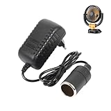 1 Stück Adapter 220v auf 12v zigarettenanzünder,AC auf DC 12V/24W Auto Zigarettenanzünder Netzadapter,Adapter zigarettenanzünder Steckdose,Adapter AC/DC für Navigationssystem, Stromwandler,Konverter.