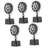Milisten 5 Stück Billard Schokoladenpulverclip Snooker Kreidehalter für Billard Billardtisch-Zubehör kreidehalter für Pool Billard-Kreidehalter-Clip Billardtisch-Kreidehalter Plastik