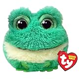 TY Gilly Frosch Beanie Ball 7cm - Quetschbare Beanie Baby Weiche Pluschtiere - Sammelbares Kuscheliges Stofftier