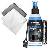 SPRINGER CX2100 - - Bildschirmreiniger Set 250 ml - - Made in Germany - - Schonender Reiniger für alle Displays (z.B. Handy, Laptop, TV) - - LCD, LED, OLED, TFT - - Gegen Fett und Fingerabdrücke
