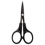 Ideen mit Herz Silhouetten-Schere, aus Edelstahl, mit Titanbeschichtung, extra spitz, 10 cm | Schneidewerkzeug für Zuhause, Haushalt, Handwerk, Basteln, Büro | Ideal für feine Arbeiten (1)