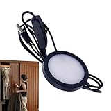 USB-LED-Puck-Licht – Ambiente-Stimmungslampe Mit Aluminiumgehäuse, Moderne Dekorative Beleuchtung | Minimalistische Wandoberflächenleuchte, Feiertagsfeier-Akzentlicht, Neujahrs-Weihnachts-Thanksgiving