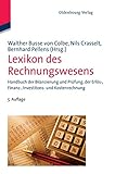 Lexikon des Rechnungswesens: Handbuch der Bilanzierung und Prüfung, der Erlös-, Finanz-, Investitions- und Kostenrechnung