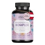 Mariendistel Artischocke Löwenzahn Komplex – 180 Kapseln – 3-in-1 Leber Kur - Hochdosiert mit 80% Silymarin – Laborgeprüft, Ohne Zusätze, Vegan und in Österreich produziert