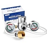 GasClub Druckminderer für Lachgas mit Adapter und Schlauchleitung Druckminderer für Lachgas Kapseln für 640g 3000g 615g 1100g Lachgas Flasche