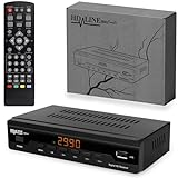 Hd-line 2990 Kabelreceiver Full HD Kabel Receiver für digitales Kabelfernsehen 2990 Combo (HDTV,DVB-C / C2, DVB-T/T2, HDMI, SCART, USB 2.0, WLAN optional) + HDMI Kabel,