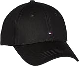 Tommy Hilfiger Herren Cap Classic BB Basecap, Schwarz (Flag Black), Einheitsgröße