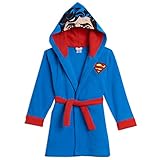 DC Comics Justice League Superman Toddler Boys Fleece Costume Long Sleeve Robe 4T