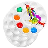 Mischpalette, 4 Stück Malpalette Zur Aufbewahrung, Mischpaletten für Farben, Farbmischpalette, Universalpalette für DIY Malerei Kunst