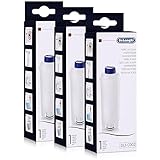 DeLonghi Wasserfilter für Kaffemaschinen geeignet für ECAM, ESAM, ETAM, BCO,EC... , 3 Stück (1er Pack )