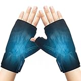 NEWGO Gel-Handschuhe Kühlhandschuhe Kälte & Wärme Therapie für Hände, Finger bei Chemo-Therapie, Rheuma 2 stuck(Schwarz)