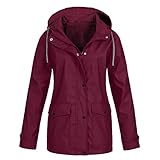 Generisch Outdoor Jacke Damen Regenparka Damen Jacke Frühling Sommer Mantel 210