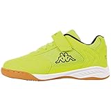 Kappa Unisex Kinder 260765k-4011_30 indoor football trainers, Gelb, 30 EU