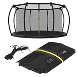 Trampolin Sicherheitsnetz Trampolin Sicherheitsnetz Ersatznetz für Trampoline kompaktes Zubehör für Gartentrampoline Schutzzäune für Garten Terrasse Hof