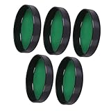 HOODANCOS 5 Stück Teiliges Würfelbecher boden aus Grünem Samtgefüttertem Leder Rutschfeste Ersatzplatte für Würfelbecher Leiser Würfel shaker Zubehör Einfache Montage Kompatibel für