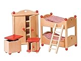 Goki 51953 - Puppenmöbel Kinderzimmer