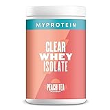 MyProtein Clear, Whey Isolates Pulver, Pfirsichtee-Geschmack, 854g