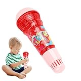 Kids Echo Mikrofon - Retro Sprachverstärker Spielzeug für die Entwicklung der Sprache | Baby singen Mikrofon mit lustigen Soundeffekten Früherkennung für