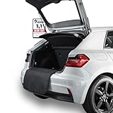 LIONSTRONG® Ladekantenschutz Kofferraum [GEPOLSTERT & WASSERDICHT] – Universelle Schutzmatte geeignet vom Kleinwagen bis zum SUV – Kofferraumschutz Auto Hund – Kratzfest und rutschfest