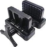 vsdfvsdfv Schießsattel, Wiege, Klemmauflage für Stativ Primos Stick Gewehrklemme Gewehrwagen (Schwarz)