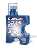 Clementoni Puzzlekleber - 200 ml transparenter Puzzle Kleber zum Fixieren, Aufhängen & Schützen - Mit Schwamm-Applikator, Puzzle-Zubehör 37044