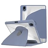 Tablet-Taschen-Hülle kompatibel mit OPPO Realme Pad Mini 8.7, um 360 ° drehbarer Ständer, Smart-Tablet-Hülle, harte Rückseite für PC, dünne Hülle, Hardcase